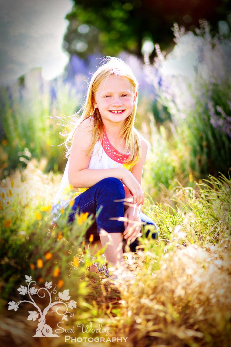 A day in the park.  #flowers #girl #summersession #SuziWorleyPhotography